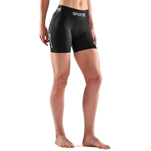SKINS Compression Womens Series-1 Half Tights Shorts - Black / Small - Picture 1 of 4