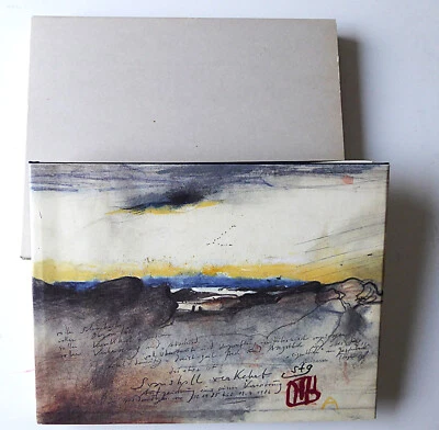 HORST JANSSEN - "SVANSHALL VERKEHRT" - BUCH MIT ORIGIN.-RADIERUNG - 1. VARIANTE - Bild 1 von 4