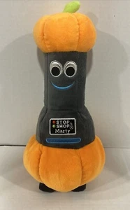New Plush Marty the Robot Pumpkin Stop & Shop 12" Stuffed Toy Fall Grocery - Picture 1 of 7