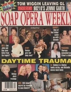 Soap Opera Weekly Sept 21, 1999 JENNIE GARTH-JAMES HYDE-JOSH RYAN EVANS-PASSIONS - Foto 1 di 1
