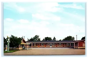 Tarjeta postal TV Motel Highway 19 y 30 Sidney Nebraska NE F9 - Imagen 1 de 2