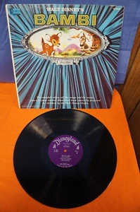 Walt Disney Bambi Magic Mirror ST3903 Vinyl Record 1960 - Picture 1 of 3