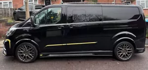 FORD TRANSIT CUSTOM SIDE SKIRTS SPORT GT style SWB (13-23) - Picture 1 of 3