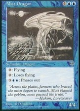 1x Mist Dragon NM, English MTG Mirage