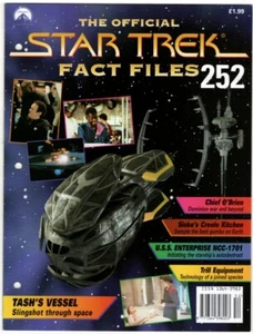 Star Trek Fact Files #252. Tash's Vessel. VG/FN. GE Fabbri Ltd 2001.  - Picture 1 of 1