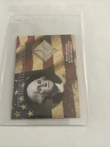 CARTOLINA RELIQUIA STORICA GEORGE WASHINGTON 2020 POTUS UNA PAROLA DAL PRESIDENTE - Foto 1 di 4
