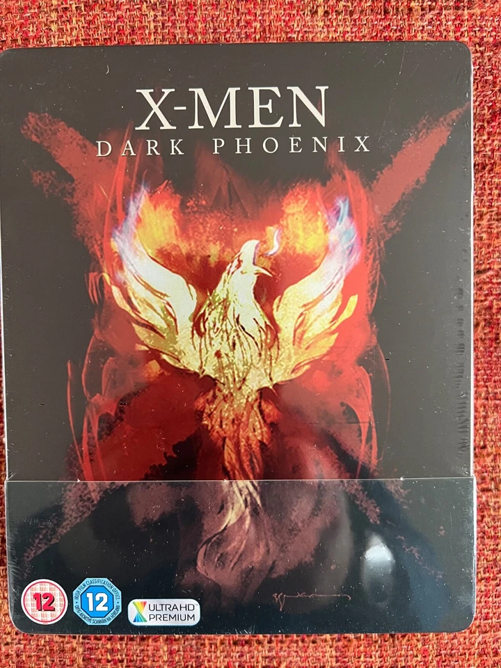 X-MEN DARK PHOENIX (STEELBOOK) [4K UHD + BLU-RAY] NEW & SEALED - Image 1 of 1