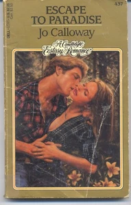 Escape To Paradise / Jo Calloway; (Candlelight Ecstasy Romance); 1986 MMPB - Bild 1 von 2