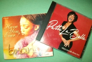 Brandy // Patti LaBelle **PROMO CD LOT** Love -- Have You Ever - Picture 1 of 1