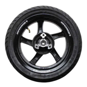 Vorderrad komplett 2.15x12 / 110/70-12 schwarz Kreidler Florett RMC-G RMC-E 50 - Bild 1 von 3