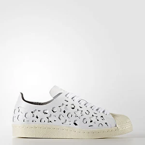 nib~Adidas Original SUPERSTAR 80s CUT OUT LEATHER Campus honey Shoe~Women sz 8.5 - Picture 1 of 12