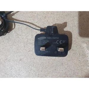 Samsung ETA0U10UBE Travel Power Adaptor Black 5.0V 0.7A UK Plug for Smartphones - Picture 1 of 5