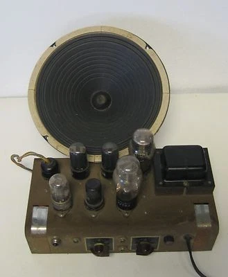 Amplificador de guitarra de tubo vintage Jensen Speaker c10rs Detroit Academy of Music Kit Foto 1 de 4