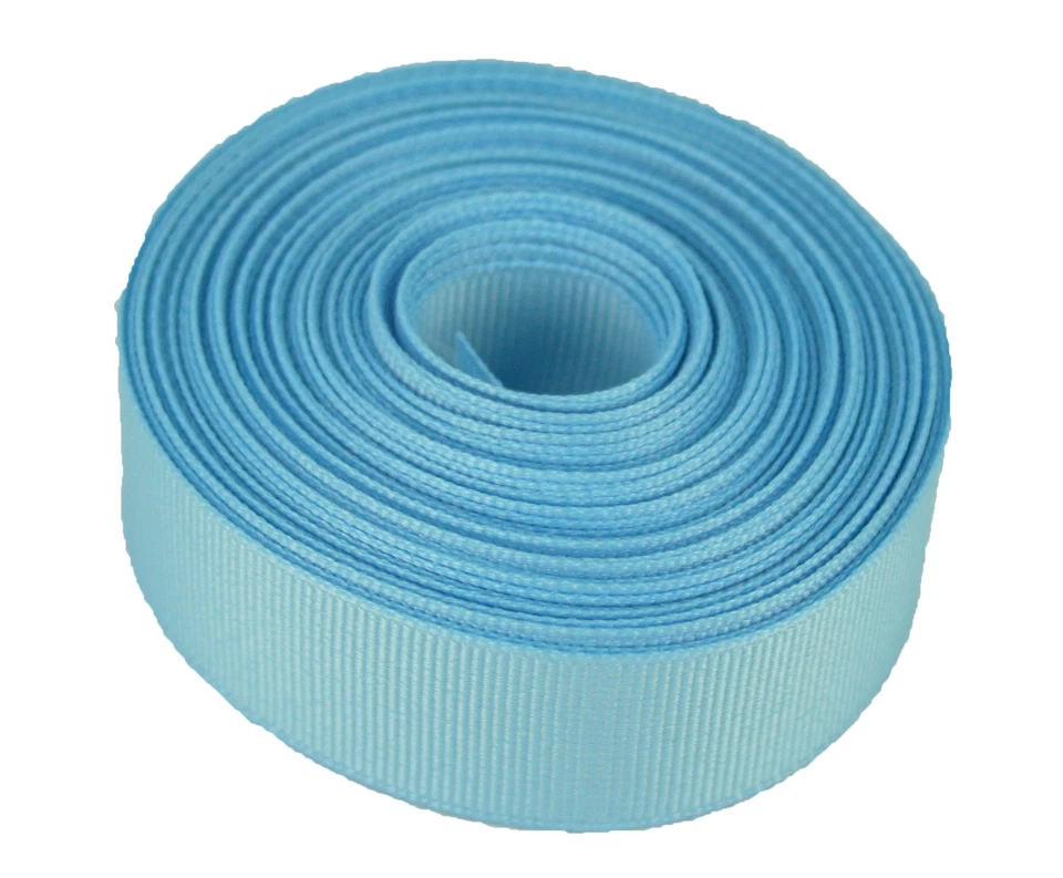 3/8" GROSGRAIN Rolled up Ribbon 100% Polyester Choose Color & Yards Amount - Image 1 of 1