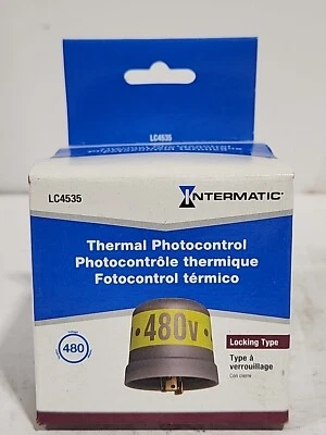 Receptáculo de montaje tipo bloqueo Intermatic Photo Control LC4535 480V Foto 1 de 4