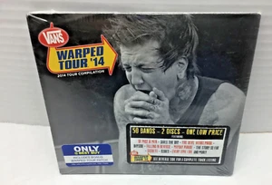 NEW Sealed Vans 2014 Warped Tour Compilation CD 50 Bands 50 Tracks on 2 CDs - Imagen 1 de 3