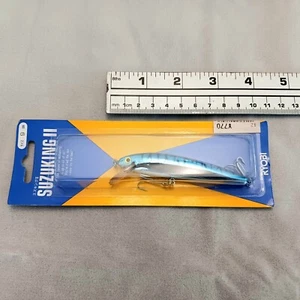 Vintage Ryobi Wolfsbarsch Suzuking 2 Angelköder 9 cm, 4 Zoll. - Bild 1 von 4