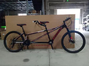 Bicicleta tándem Elitime aluminio dos plazas neumático 26 pulgadas 21 velocidades NUEVA - Imagen 1 de 5