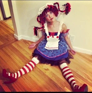 California Costumes Rag Doll X Small 4-6 + Wig - Picture 1 of 4