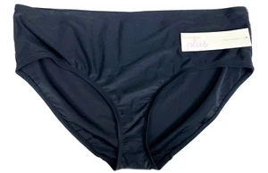 1X Black Beach Bump Motherhood Plus Maternity Swim Bottom Bathing Swimming - Picture 1 of 3