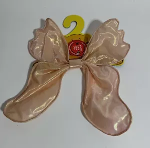 Build A Bear Einhorn Vintage Flügel Schleife Pfirsich Farbe Selten Glänzend Neu mit Etikett - Bild 1 von 4