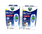 NEW SEALED 2PK Vicks No Touch 3-in-1 Thermometer Measures Forehead/Food/Bath A2