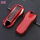 Car Key Remote Cover Case For Porsche  911 Turbo Panamera Macan Cayenne Taycan