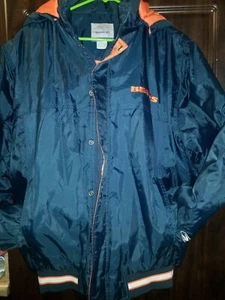 Giacca cappotto calcio vintage Reebok CHICAGO BEARS media invernale uomo blu usato in ottime condizioni. - Foto 1 di 12