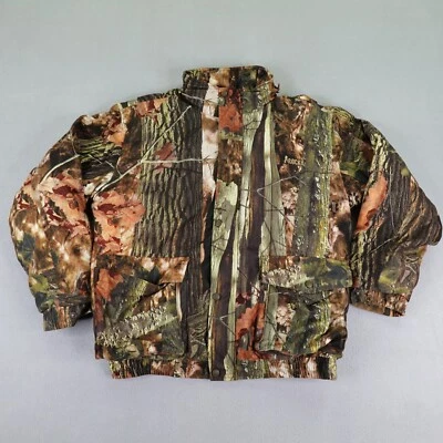 Rocky Jacket Mens Large Brown Realtree Backland Adrenaline Quilted Hunting Coat - Image 1 of 4