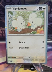 Pokémon TCG Tandemaus 167/193 Cosmos Holo Promo Uncommon Paldea Evolved NM/M - Picture 1 of 1