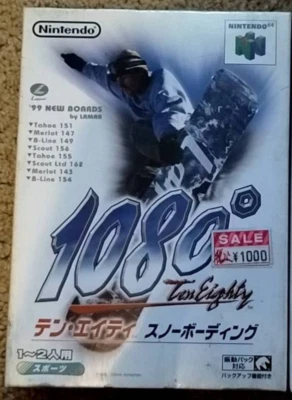 N64 - Ten Eighty Snowboarding / 1080 Snowboarding (NEW) (Factory Sealed) - Image 1 of 4