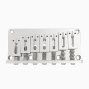 Hipshot 7 String replacement stainless bridge FP (flat plate) for Ibanez guitar - Foto 1 di 1