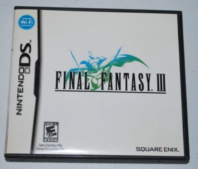 Final Fantasy III (Nintendo DS, 2006) - Sin manual - Square Enix Foto 1 de 3
