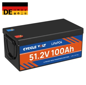 5kWh 48V Speicher PV Solar Akku 51.2V 100Ah LiFePO4 Lithium - Bild 1 von 7