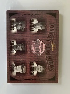 2005 FLAIR DYNASTY FOUNDATIONS BOOKLET JERSEY RELIC MINNESOTA TWINS /50 Santana - Picture 1 of 6