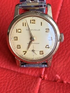 Vintage caravelle M5 Woman Watch waterproof  Gold Plated In Great Condition - Picture 1 of 4