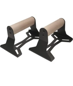Wood - Push Up Bars with Ergonomical Handle Portable - Picture 1 of 7