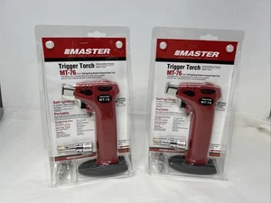 (Lot of 2) Master Microtorch MT-76 Triggertorch 3-IN-1 Design, Adjustable Flame - Picture 1 of 10