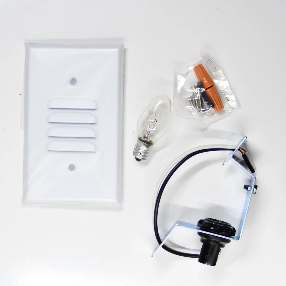 Mini persianas verticais brancas incandescentes 120V 7W - Imagem 1 de 3