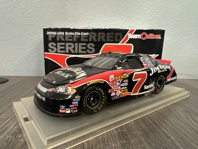 Robby Gordon #7 Jim Bean 2006 negro 1:24 NASCAR Team calibre sin usar, en caja Foto 1 de 4