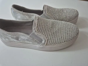 Skechers Double Up - Shiny DancerSilver Uk5 - Bild 1 von 8