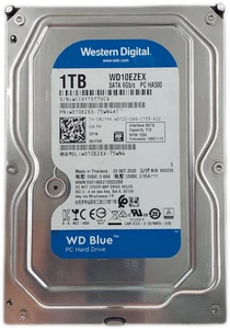 Disco duro interno WD Blue 1 TB 7200 rpm SATA III 3,5" - Imagen 1 de 8