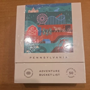 Pennsylvania Adventure Bucket List: 50 Scratch-Off Cards for Outdoor Activiti... - Picture 1 of 9
