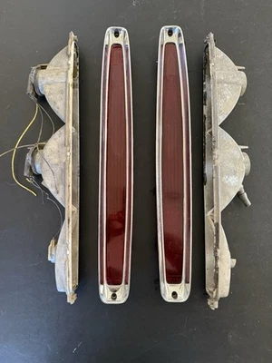 Cadillac 1989-93 luces traseras Deville Fleetwood par de luces de freno 1990 1991 1993 Foto 1 de 4