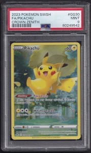 Pokémon Pikachu Art Rare Crown Zenith GG30/GG70 PSA 9 Mint EN - Picture 1 of 1