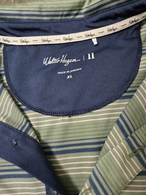 Polo Walter Hagen Hombre Perfecto 11 Gradiente Micro Rayas Ombre Lavado XL Foto 1 de 4