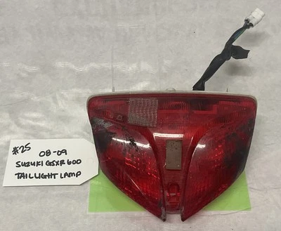 Luz de freno trasera Suzuki GSXR600 GSXR 600 2008 2009 luz trasera S6 Foto 1 de 4