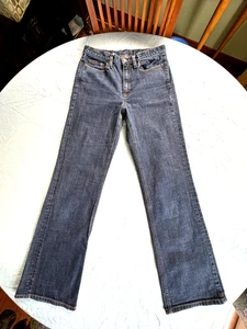 Pantalones de mezclilla elásticos de pierna recta Marc Jacobs Brooke 006, talla 28, entrepierna de 30,5", ¡lindosos! - Imagen 1 de 15