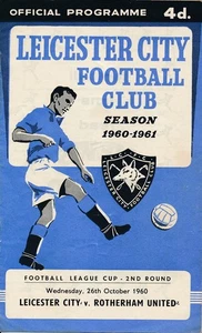 Leicester City v Rotherham United (1st season League Cup) 1960/1961 - Picture 1 of 1