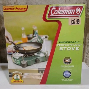 Coleman PowerPack Propane Gas Camping Stove 1-Burner Portable Stove 7500 BTU - Picture 1 of 14
